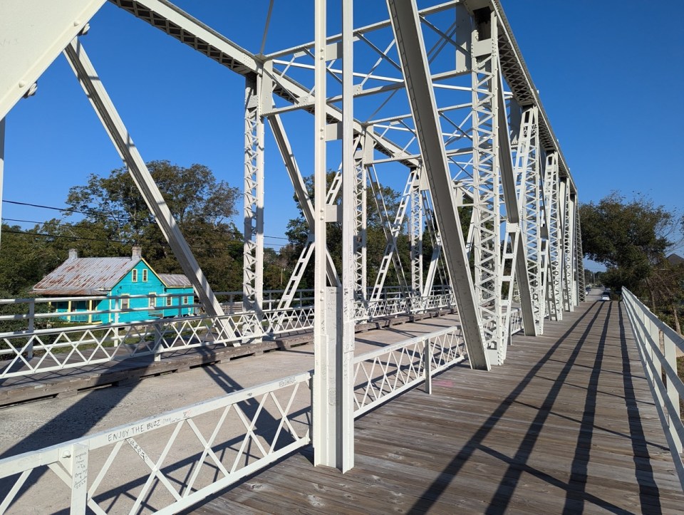 pont du générique One Tree Hill à Wilmington en Caroline du Nord
