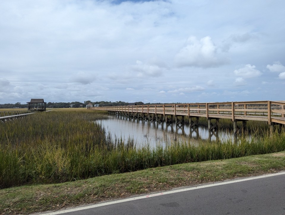Pawleys Island lors d'un voyage sur la côte est des États Unis. 