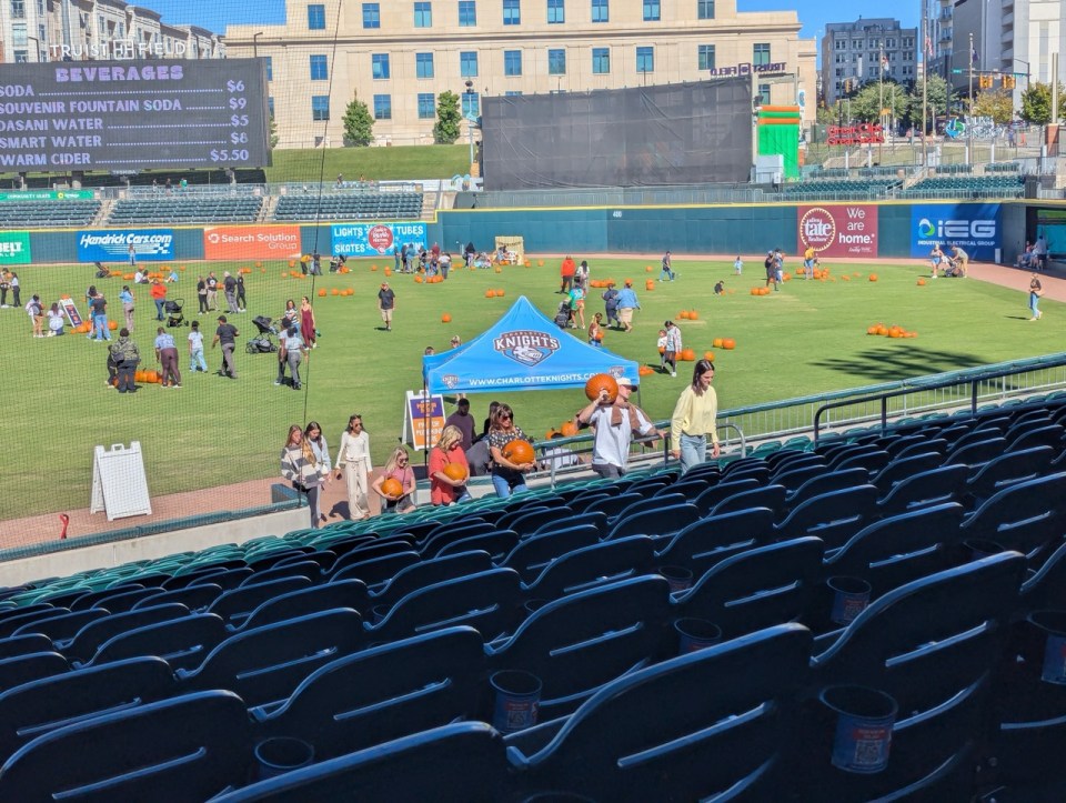 stade Truist field à Charlotte