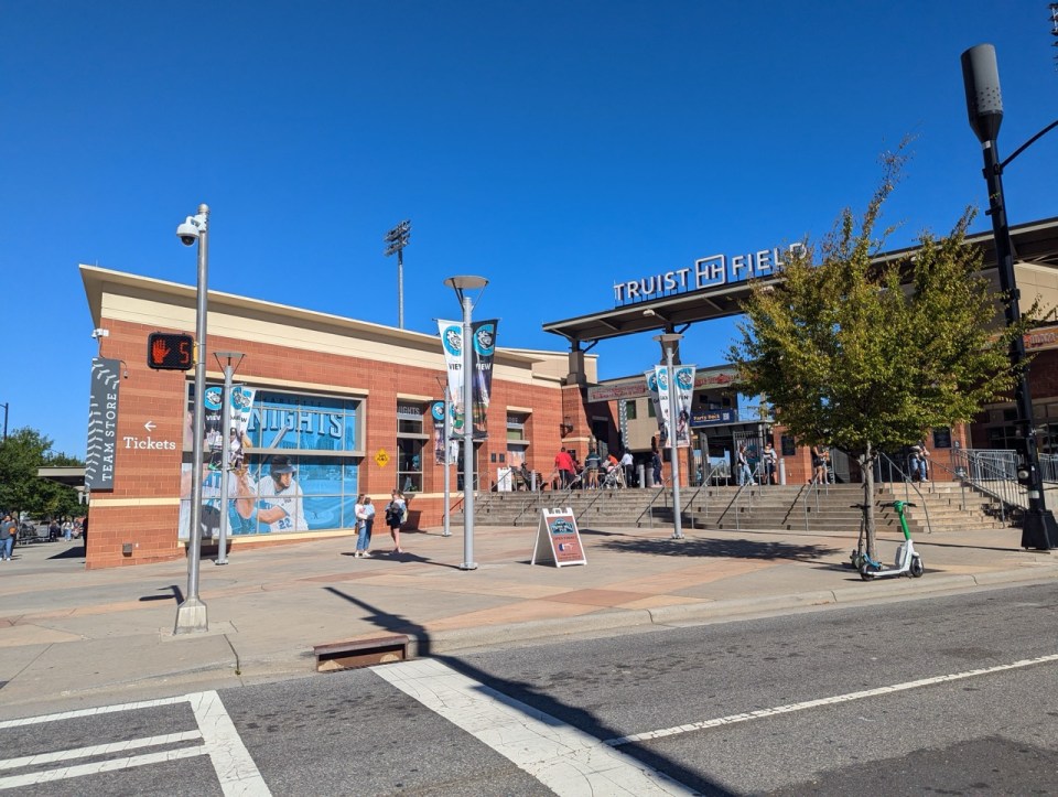 stade Truist field à Charlotte