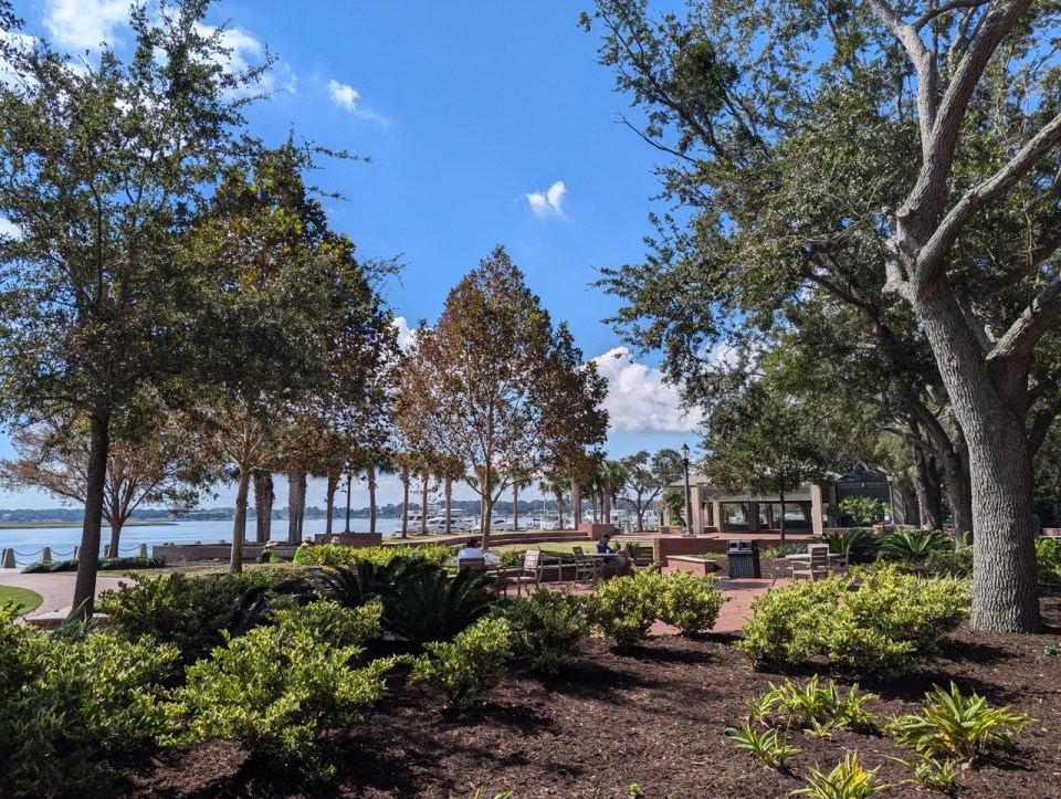 Beaufort lors d'un voyage sur la côte est des États Unis. 