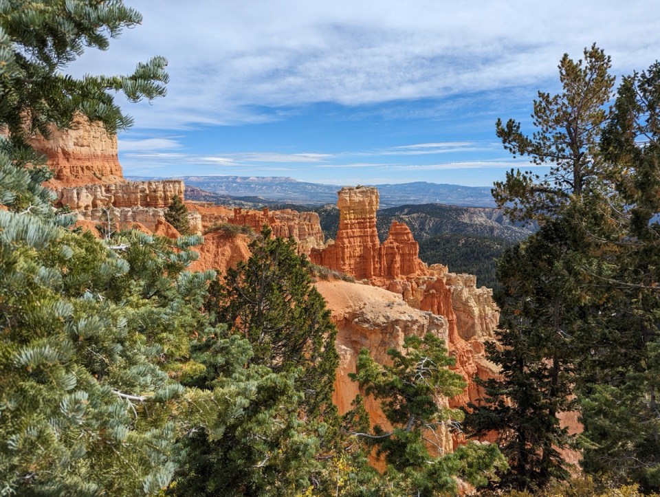 Bryce Canyon National Park qui fait partie des parcs américains dans l'Utah 