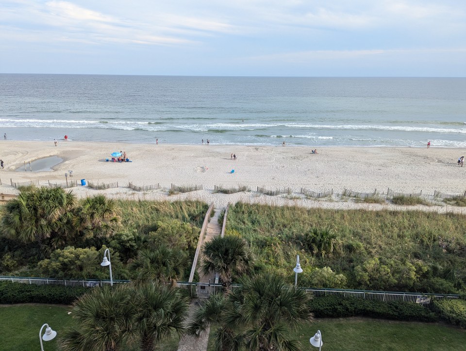 Myrtle Beach lors d'un voyage sur la côte est des États Unis. 
