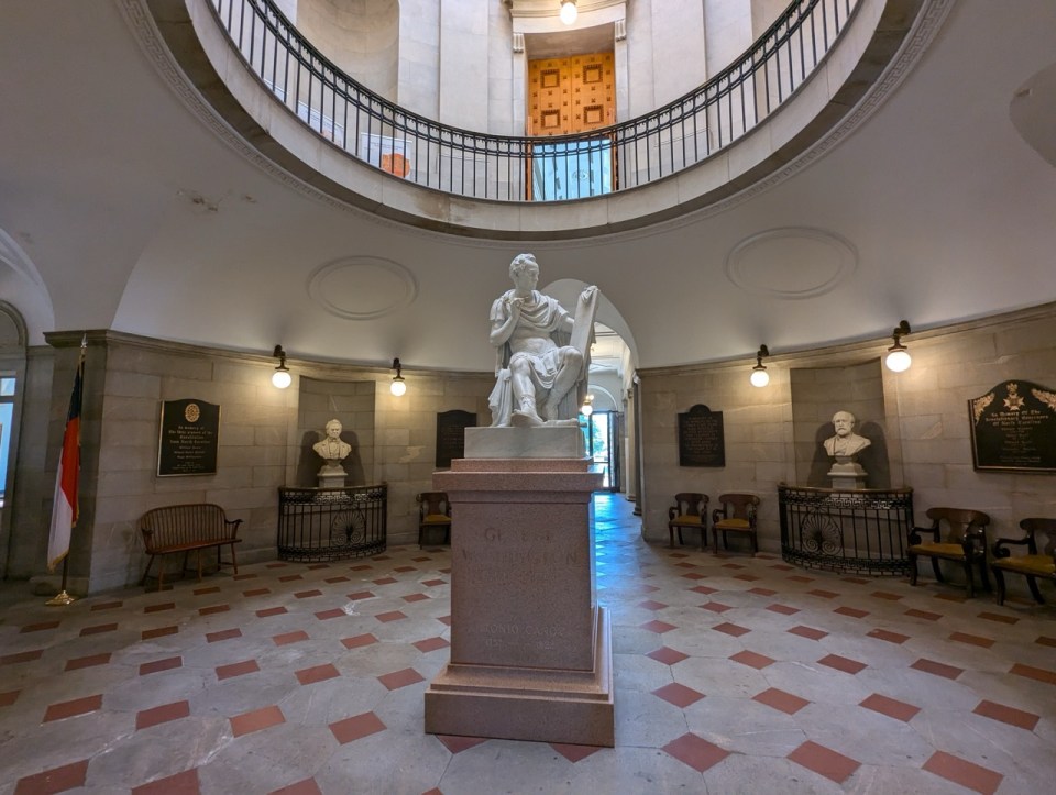 Capitole de Raleigh, la capitale de la Caroline du Nord