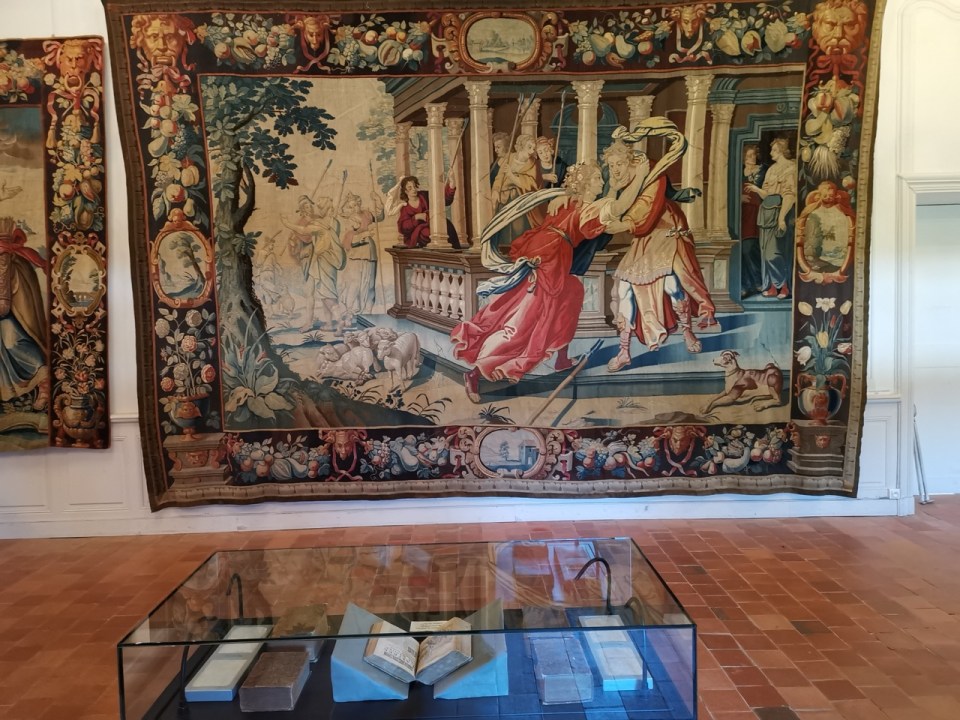 grand salon du château de la Bastie d’Urfé