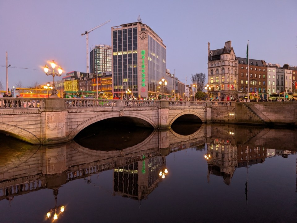 Liffey à Dublin