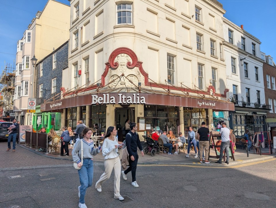 restaurant Bella Italia à Brighton 