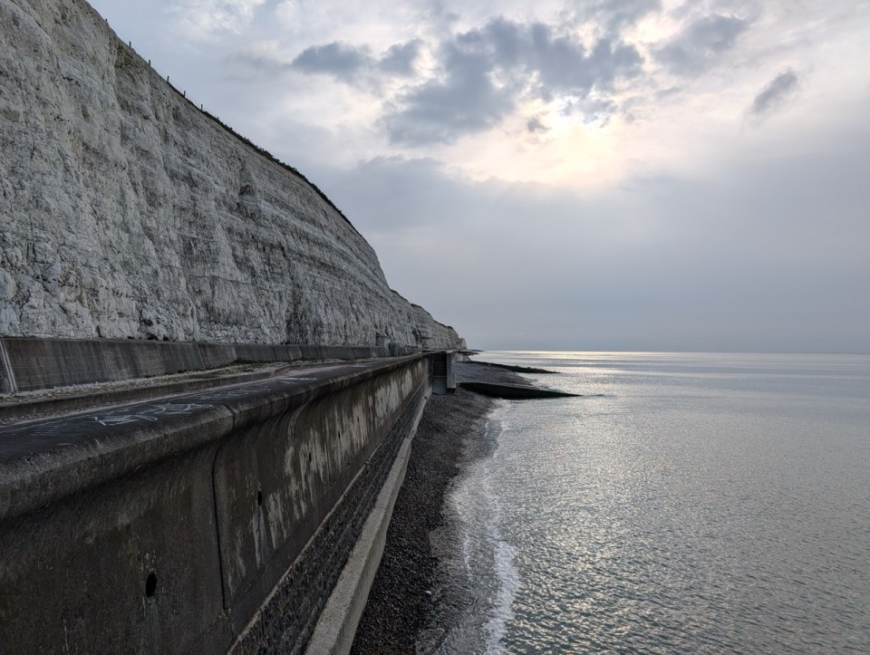 Undercliff walk à Brighton 