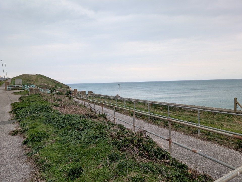 Undercliff walk à Brighton 