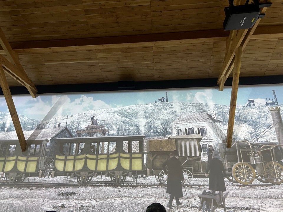 aventure du train à Andrézieux Bouthéon