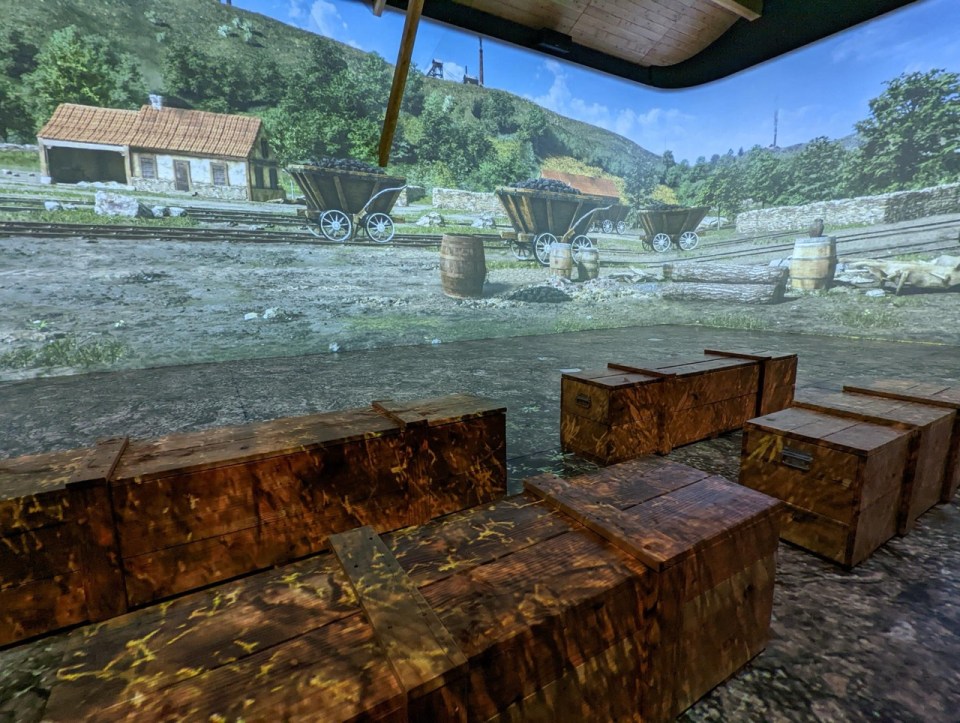 aventure du train à Andrézieux Bouthéon