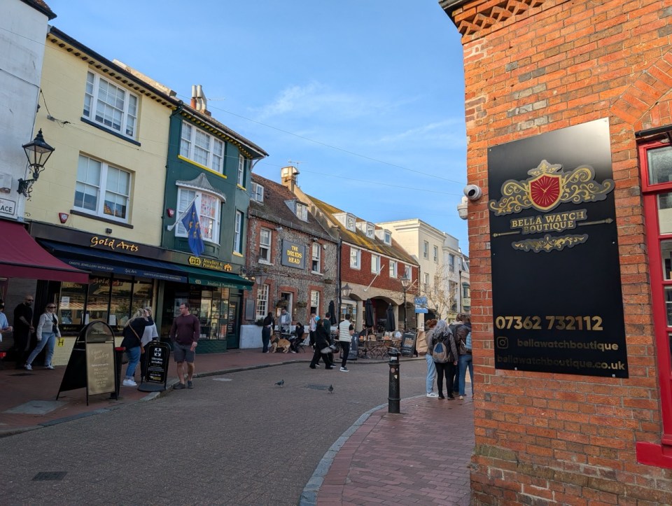 The lanes à Brighton 