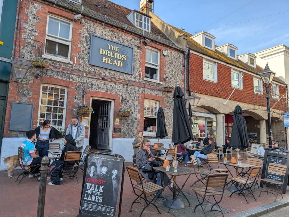 The lanes à Brighton 