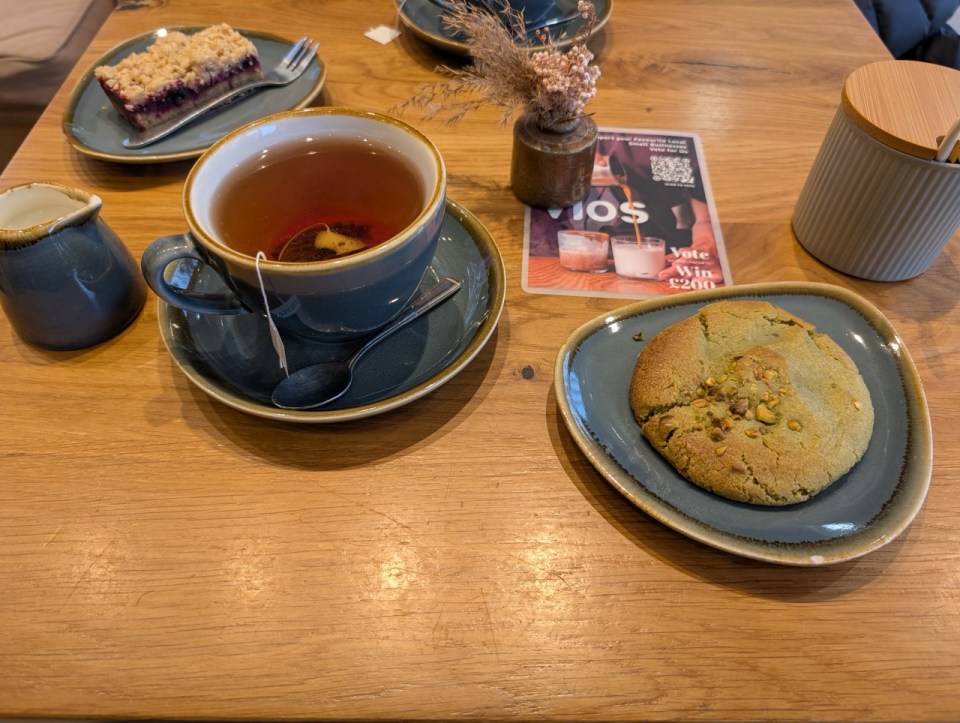 prendre un thé à Brighton 