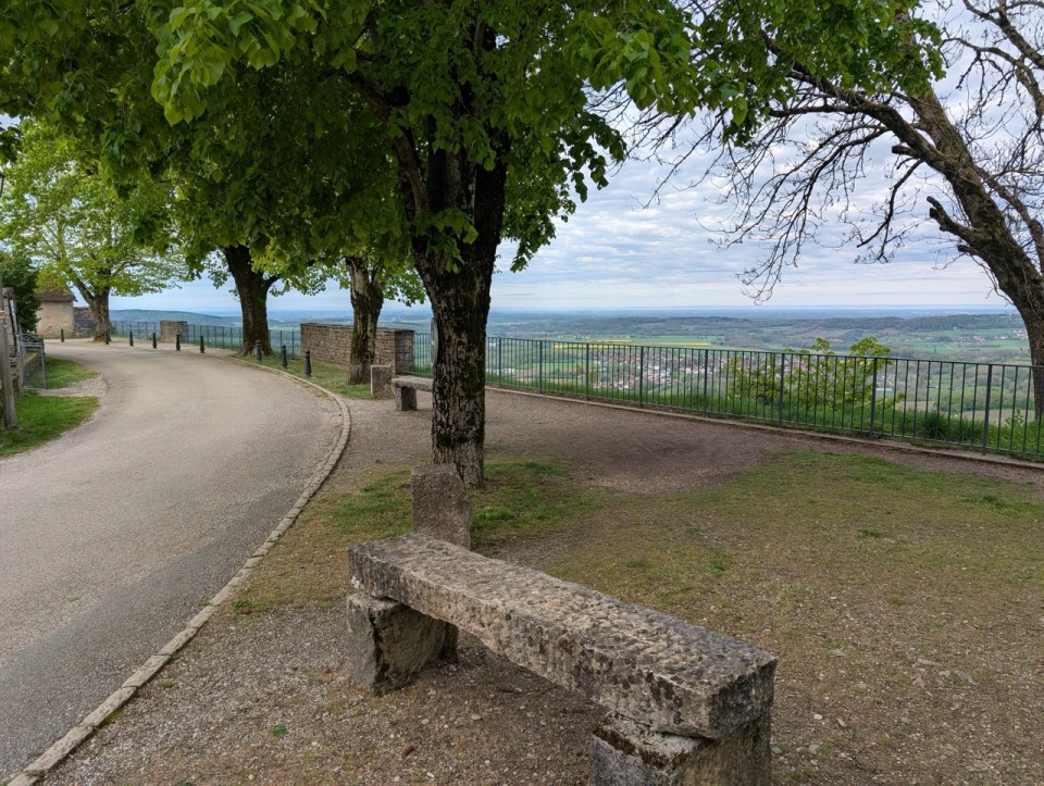 village de Château-Chalon dans le Jura