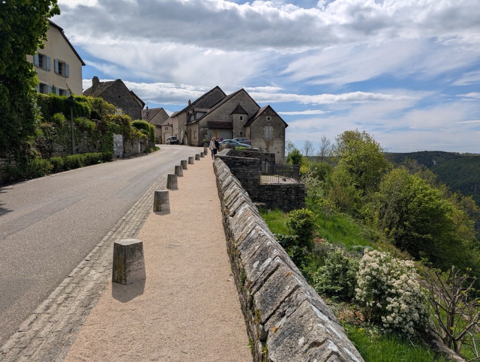 village de Château-Chalon dans le Jura