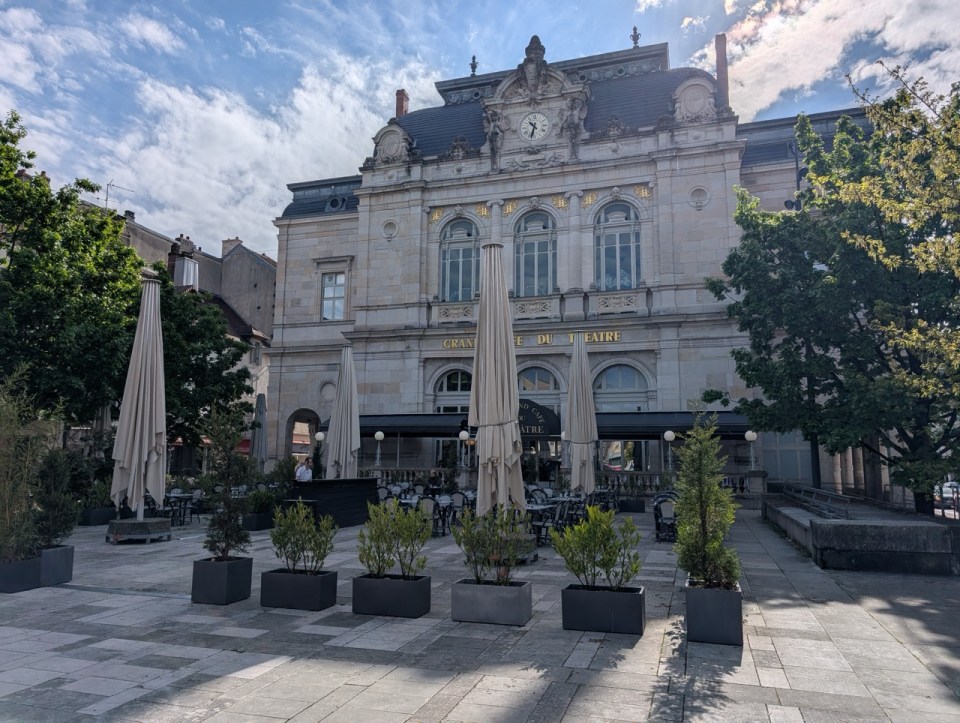 Visite de Lons-le-Saunier dans le Jura