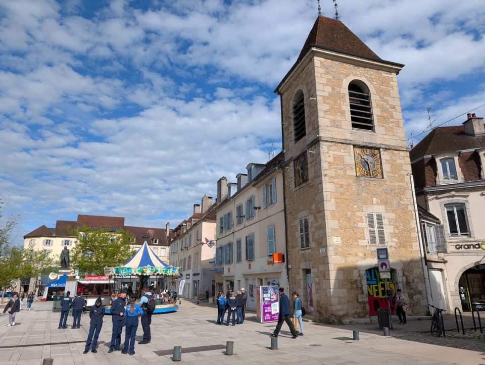 Visite de Lons-le-Saunier dans le Jura
