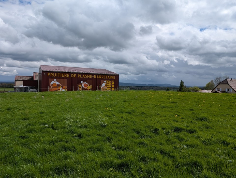 Fruitière dans le Jura