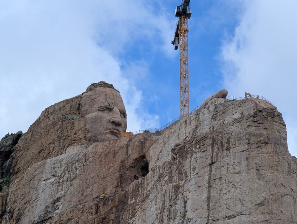Crazy Horse Memorial dans les Black Hills