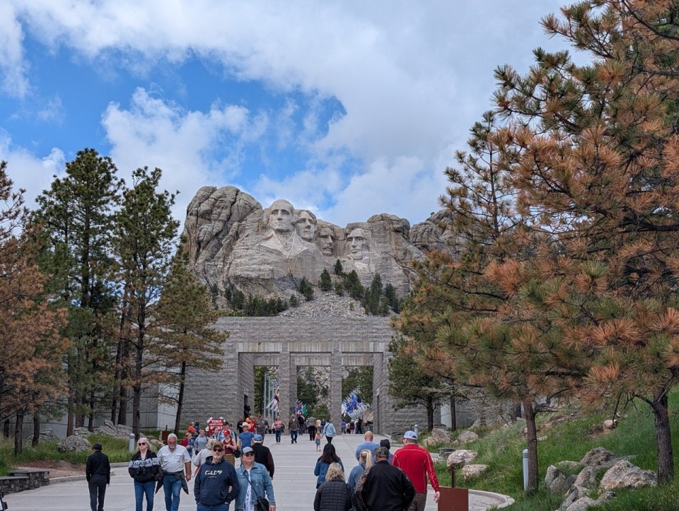 Mont Rushmore National Memorial dans les Black Hills