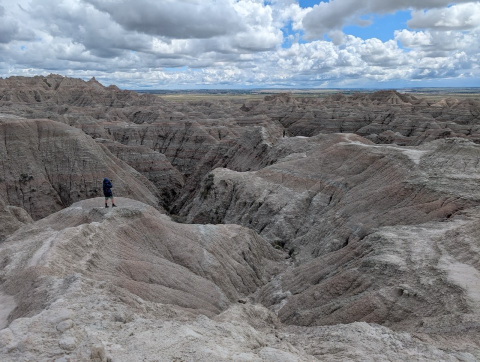 White River Valley Overlook  dans le Badlands National Park