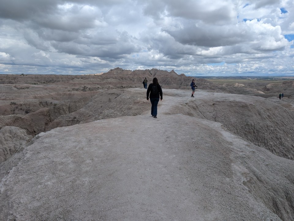 White River Valley Overlook  dans le Badlands National Park