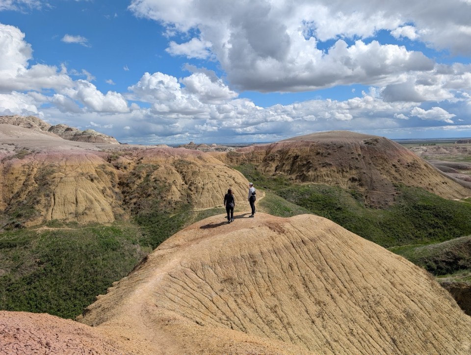 Yellow Mounds Overlook dans le Badlands National Park