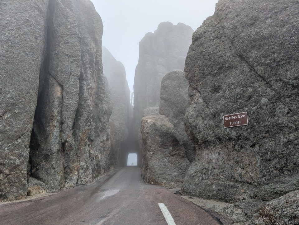 Needles Highway dans le Custer State Park