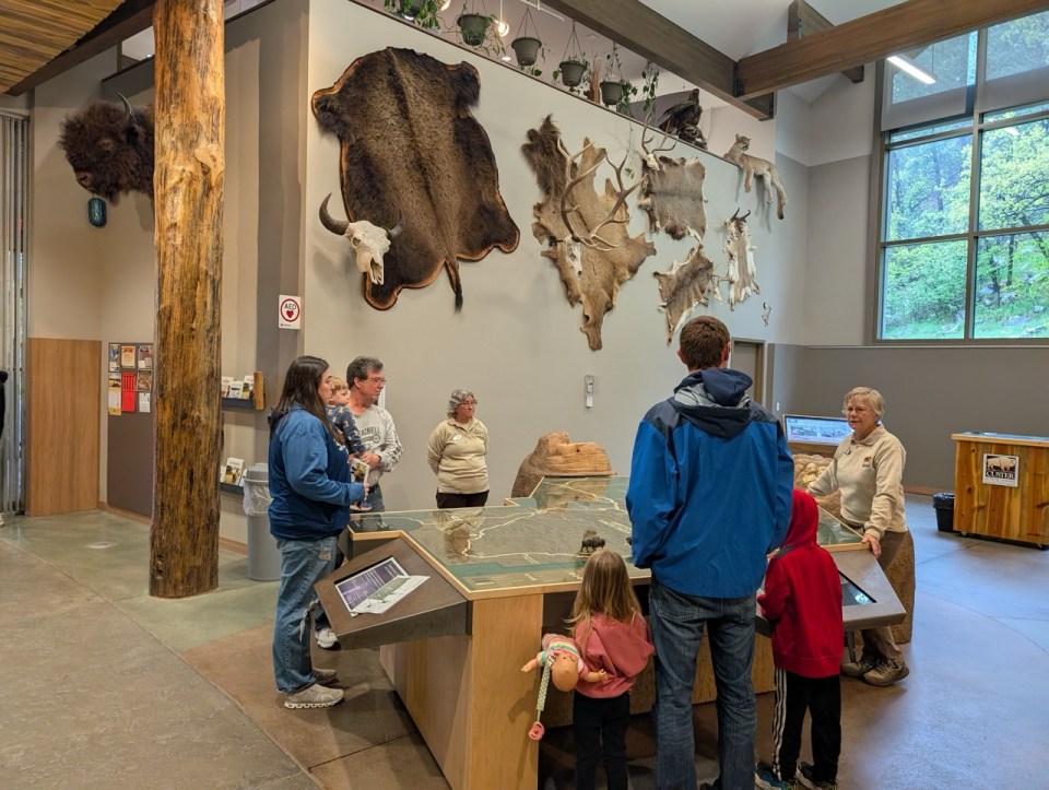 Visitor Center de Custer State Park dans les Black Hills