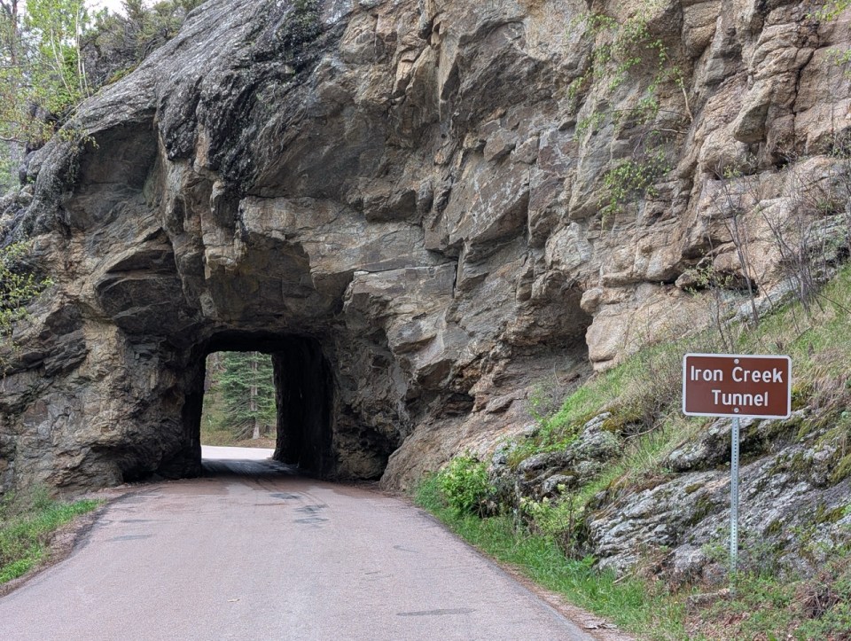 Needles Highway dans le Custer State Park dans les Black Hills