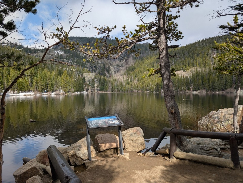 Bear Lake Trail dans Rocky Mountain National park