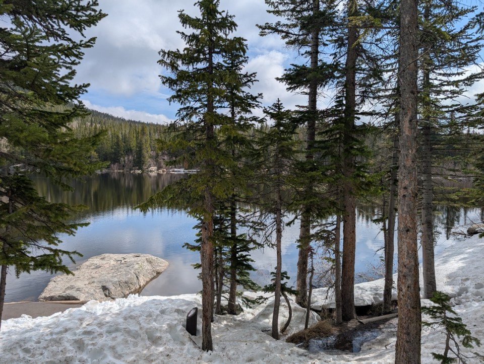 Bear Lake Trail dans Rocky Mountain National park