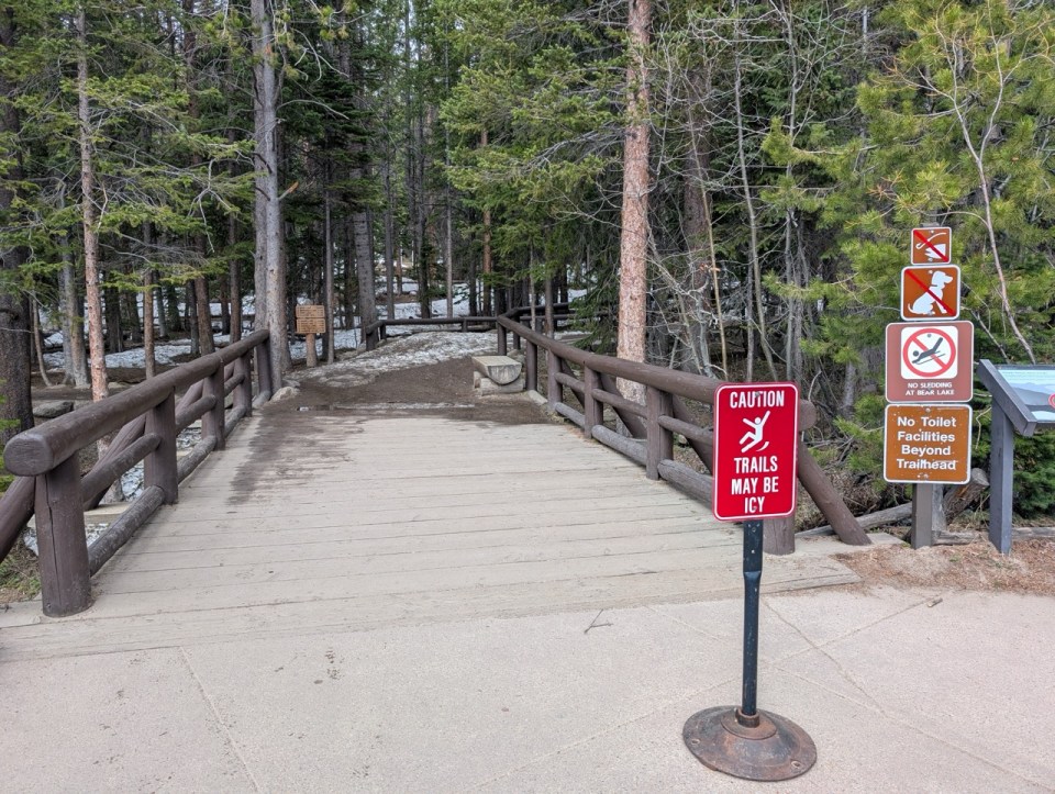 Bear Lake Trail dans Rocky Mountain National park