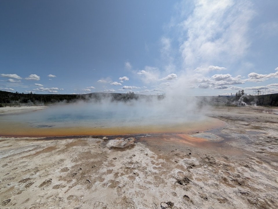 Emerald Pool à Yellowstone