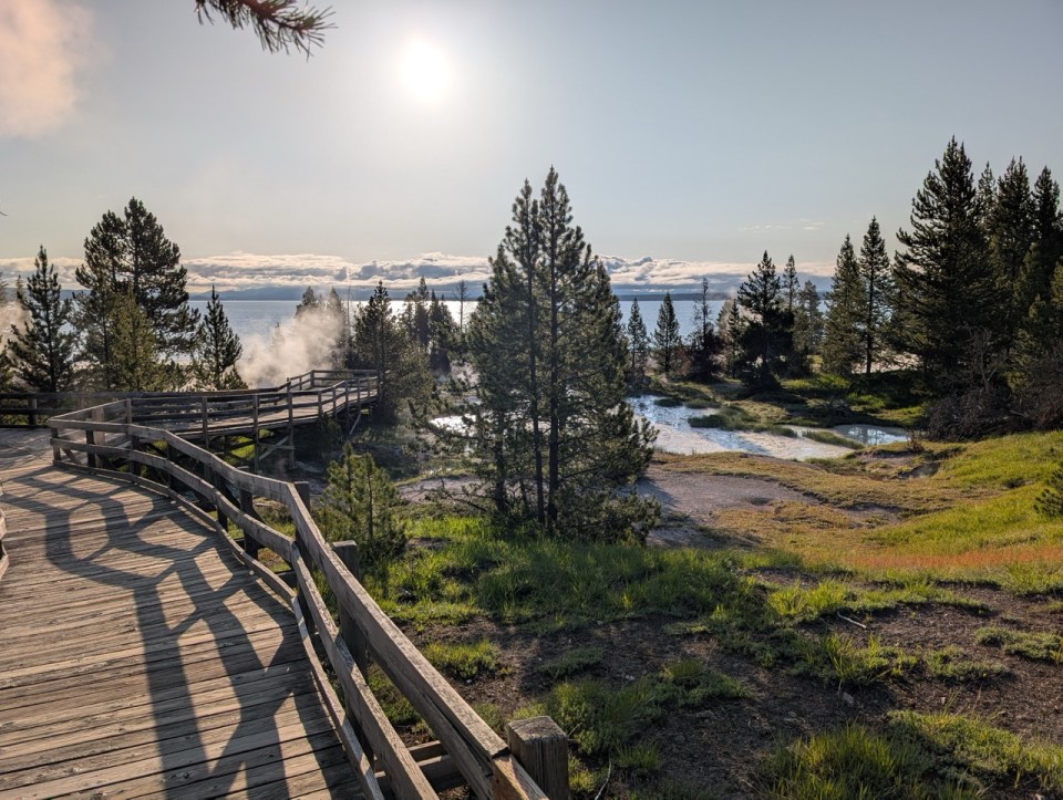 West Thumb à Yellowstone