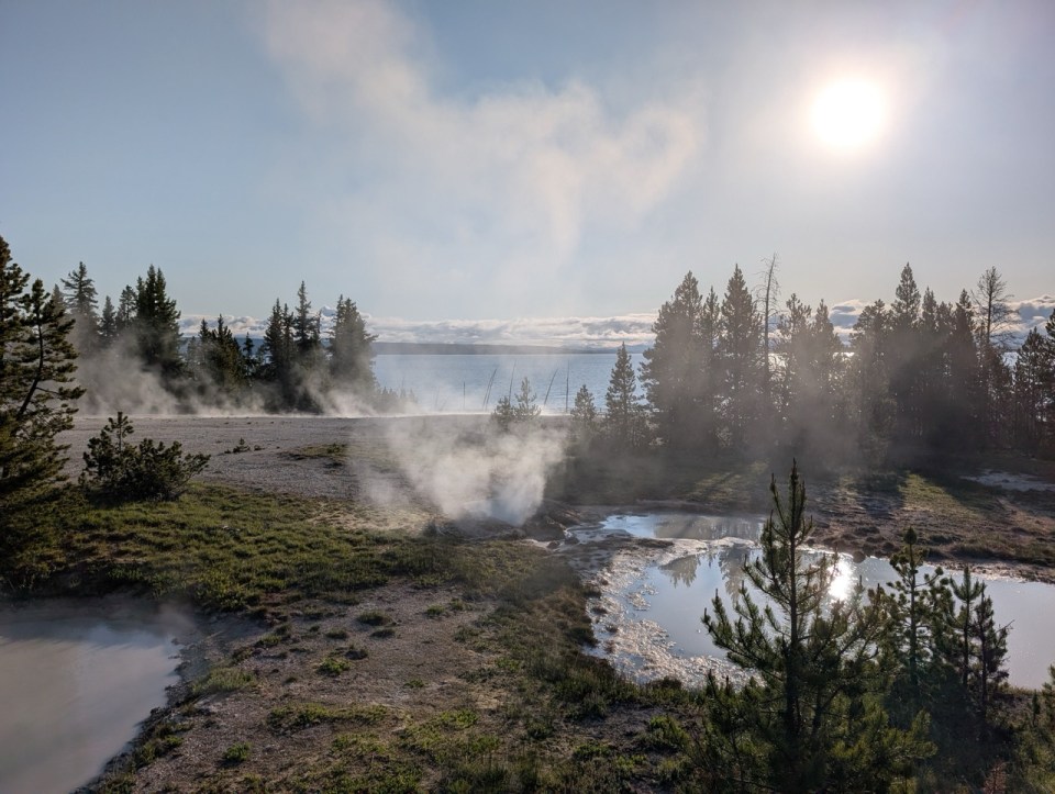 West Thumb à Yellowstone