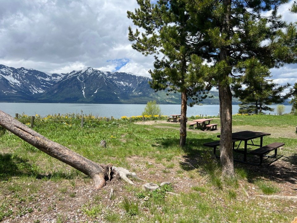 Colter Bay dans le Grand Teton national park 
