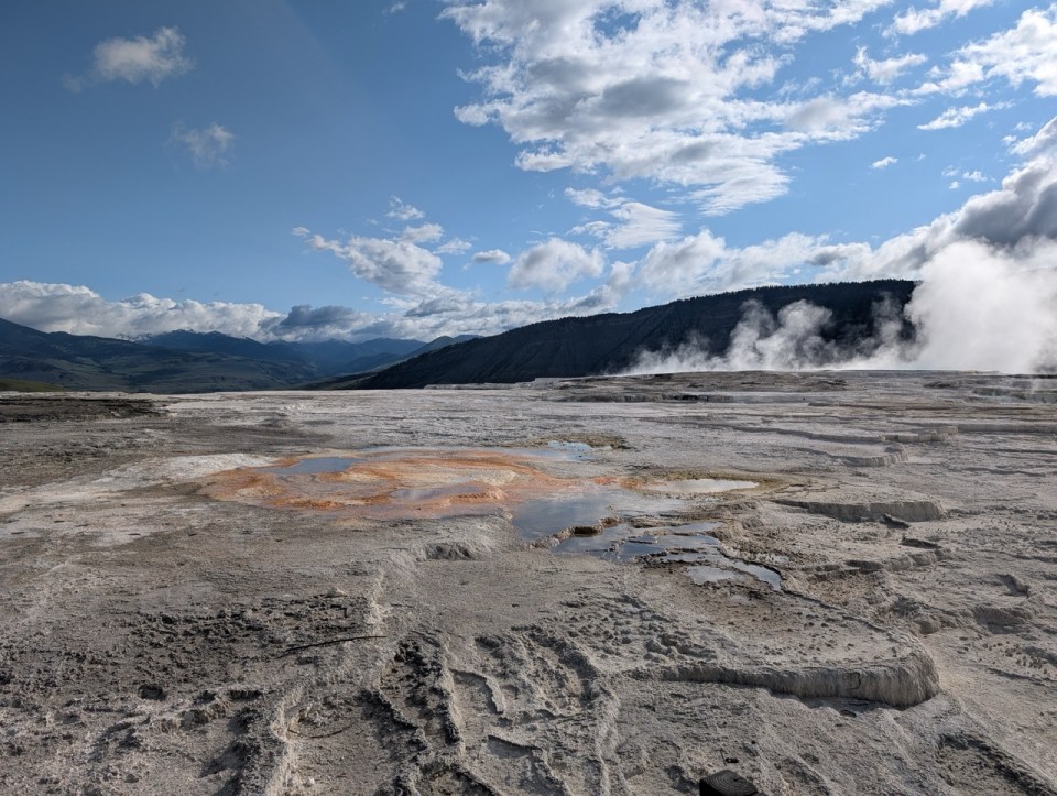 Upper Road Drive à Mammoth Hot Spring