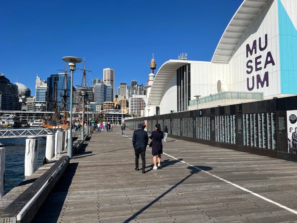 ferry à Circular Quay en direction de Pyrmont Bay