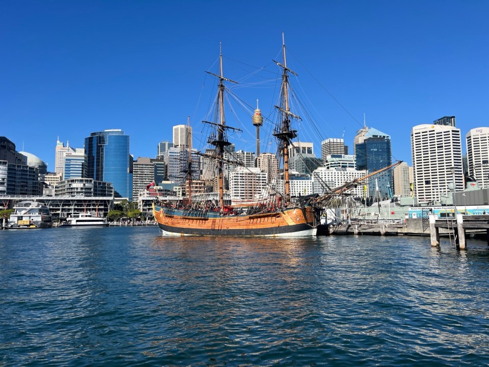 ferry à Circular Quay en direction de Pyrmont Bay