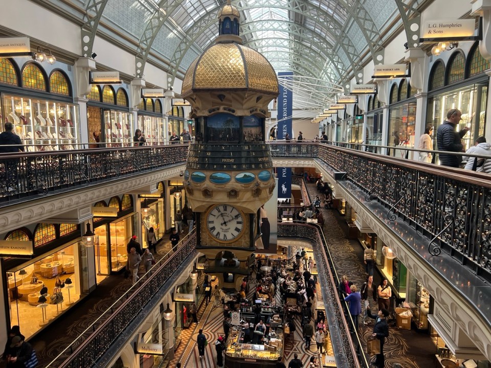 Queen Victoria Building à Sydney 