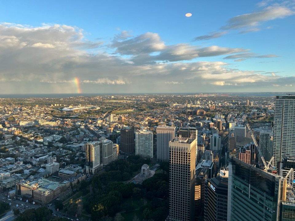 vue depuis la Sydney Tower Eye