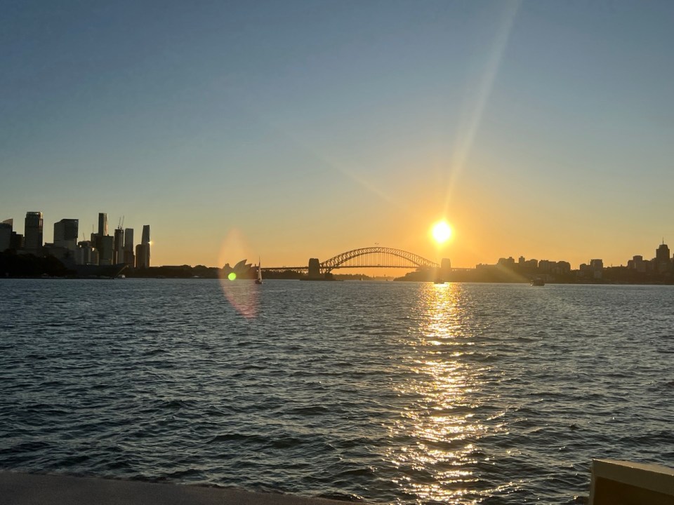 ferry de Manly jusqu'à Circular Quay.