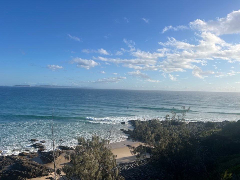 Granite Bay le long de la Coastal Walk à Noosa National Park