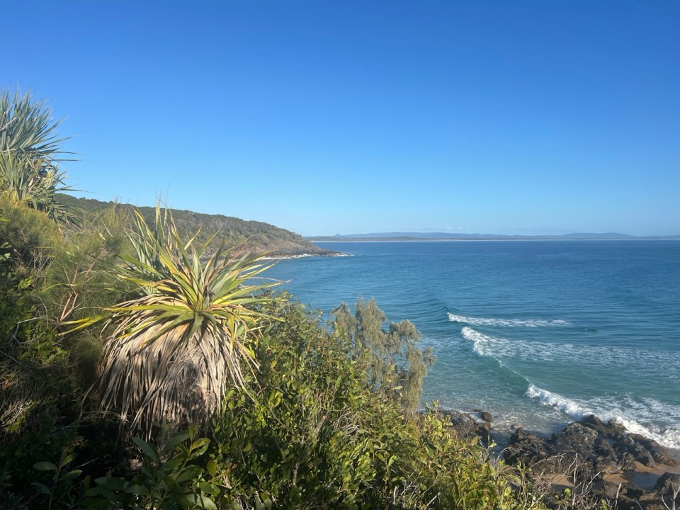 Granite Bay le long de la Coastal Walk à Noosa National Park