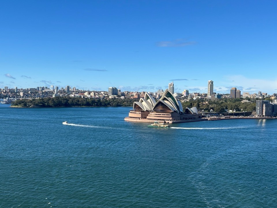 traverser le Harbour Bridge de Sydney à pied