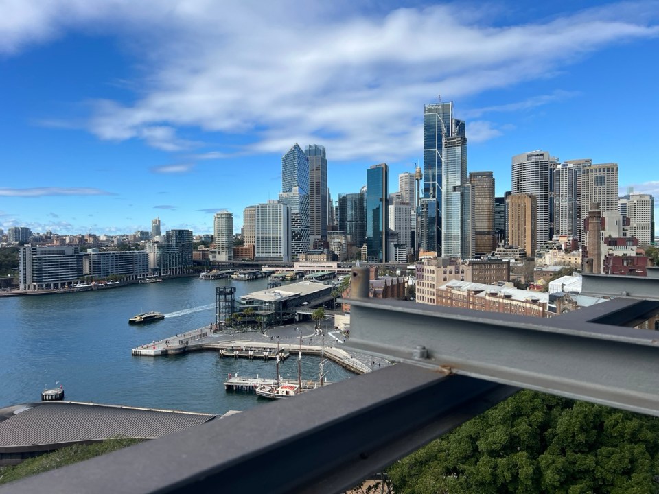 traverser le Harbour Bridge de Sydney à pied