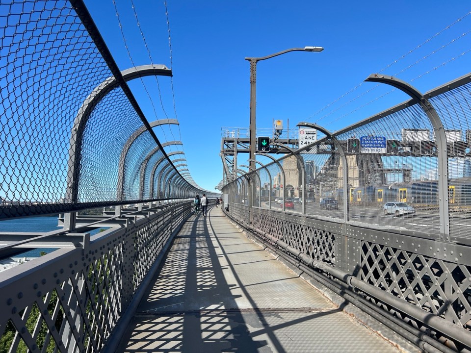traverser le Harbour Bridge de Sydney à pied