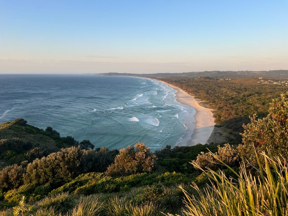 Tallow Beach à Byron Bay
